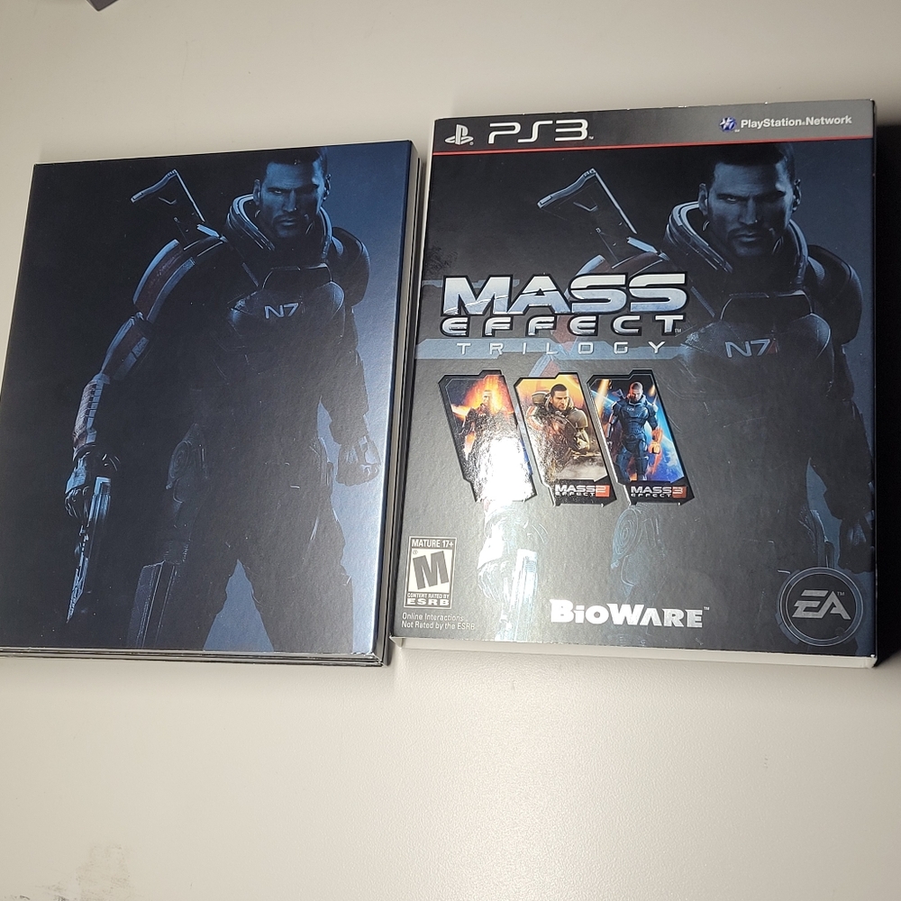 Mass Effect Trilogy Collection Playstation 3 PS3 open world rpg N7